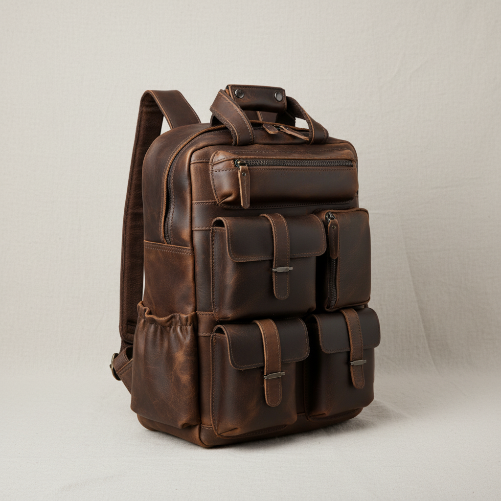 Ruben Leather Backpack